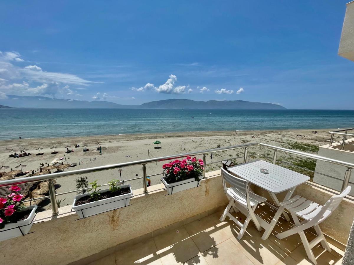 Seaview Apartments Rental Вльора Екстер'єр фото